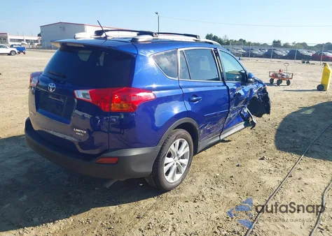 2015 Toyota Rav4 Limited из США, поврежденный, VIN 2T3DFREV4FW365892